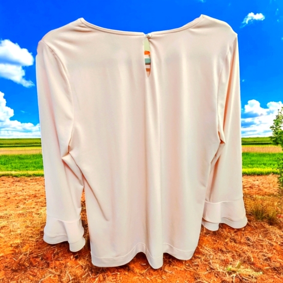 Karl Lagerfield Light Pink Blouse - Picture 2 of 3